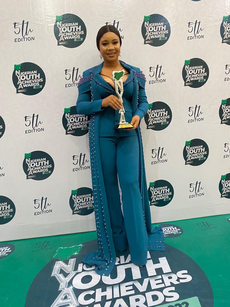 Harriet Edide clinches award as best female fashion designer in Nigeria